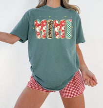 Load image into Gallery viewer, Mimi Santa leopard checkered