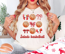 Load image into Gallery viewer, Salado eagles basketball bow grid