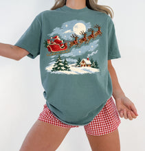 Load image into Gallery viewer, 90s Santa sleigh vintage