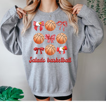 Load image into Gallery viewer, Salado eagles basketball bow grid