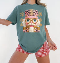 Load image into Gallery viewer, Pink leopard nutcracker