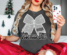 Load image into Gallery viewer, Victorious faux glitter Bow