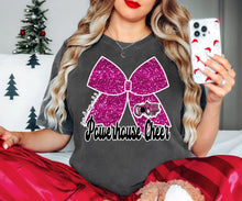 Load image into Gallery viewer, Godspell faux glitter Bow