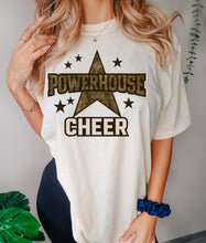 Load image into Gallery viewer, Powerhouse cheer camo star