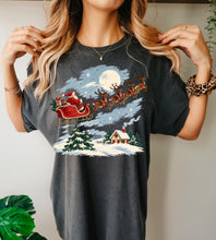 Load image into Gallery viewer, 90s Santa sleigh vintage