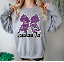 Load image into Gallery viewer, Angels faux glitter Bow