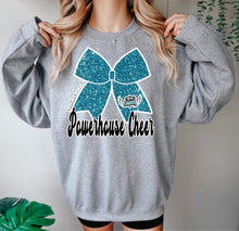 Load image into Gallery viewer, Godspeed faux glitter Bow