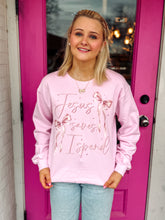 Load image into Gallery viewer, Jesus saves I spend sweatshirt