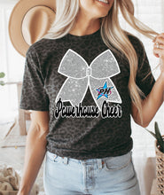 Load image into Gallery viewer, Powerhouse faux glitter Bow