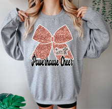 Load image into Gallery viewer, Godfidence faux glitter Bow
