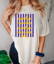 Load image into Gallery viewer, Umhb crusaders stripe bow coquette