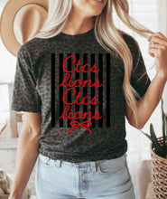 Load image into Gallery viewer, CTCS lions stripe bow coquette