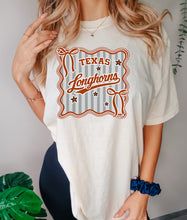 Load image into Gallery viewer, Texas Longhorns stripe bow star