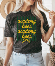 Load image into Gallery viewer, Academy bees stripe bow coquette
