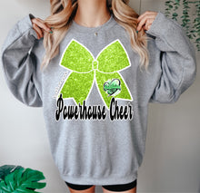 Load image into Gallery viewer, Hallelujah faux glitter Bow
