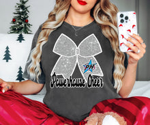 Load image into Gallery viewer, Powerhouse faux glitter Bow
