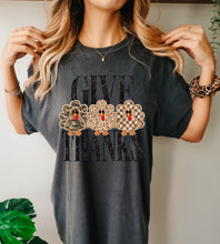 Load image into Gallery viewer, Give thanks turkeys