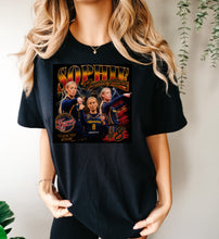 Load image into Gallery viewer, Sophie pointing collage tee