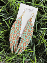 Load image into Gallery viewer, Jems by Jess Short Leather Feathers
