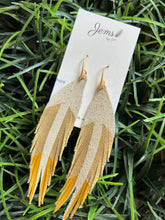 Load image into Gallery viewer, Jems by Jess Short Leather Feathers