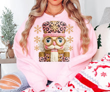 Load image into Gallery viewer, Pink leopard nutcracker
