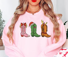 Load image into Gallery viewer, Gr!nchmas cowboy boots
