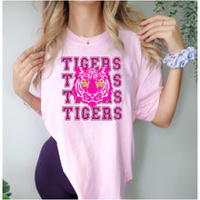 Load image into Gallery viewer, Tigers Pink Faux Glitter Design
