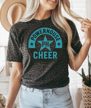 Load image into Gallery viewer, Powerhouse cheer circle retro
