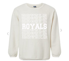 Load image into Gallery viewer, Rouse Royals Spiritwear- Royals Repeat white
