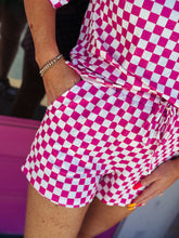 Load image into Gallery viewer, Checkered short set
