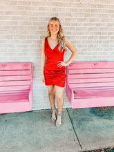 Load image into Gallery viewer, Red honey and rosie womens formal dress, Medium
