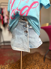 Load image into Gallery viewer, Kids denim skort
