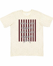 Load image into Gallery viewer, Texas A&amp;M stripe bow coquette
