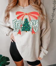 Load image into Gallery viewer, Merry Christmas tree bow
