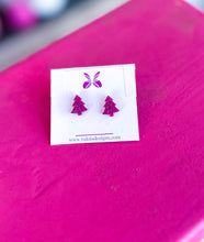 Load image into Gallery viewer, Christmas stud earrings
