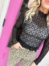 Load image into Gallery viewer, Mesh lace top
