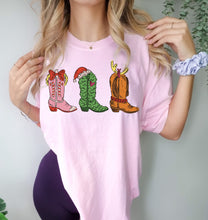 Load image into Gallery viewer, Gr!nchmas cowboy boots
