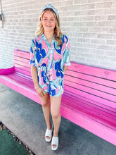 Load image into Gallery viewer, Tropical Hues pleated set
