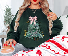 Load image into Gallery viewer, Oh come let us adore him Christmas tree
