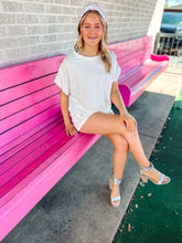 Load image into Gallery viewer, White Pearl short set

