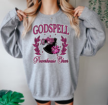 Load image into Gallery viewer, Godspell Powerhouse Cheer Coquette design
