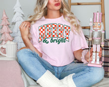 Load image into Gallery viewer, Merry &amp; Bright varsity checkered
