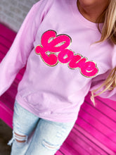 Load image into Gallery viewer, Love patch crewneck
