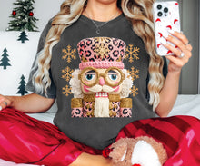 Load image into Gallery viewer, Pink leopard nutcracker
