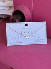 Load image into Gallery viewer, Gold dainty Texas necklace
