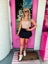 Load image into Gallery viewer, Ruffle Strap Crop Tank Top
