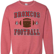 Load image into Gallery viewer, Broncos Football Vintage design
