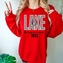 Load image into Gallery viewer, Lake Bronco Cheer Fundraiser Lake Broncos Design
