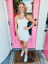 Load image into Gallery viewer, Tennis dress w/mesh side detail
