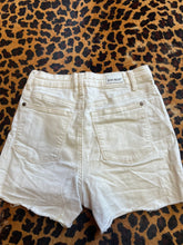 Load image into Gallery viewer, White Judy Blue Shorts, Small
